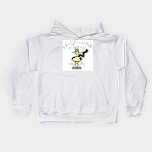 KINKY KITTY - Nobody's Purrfect Kids Hoodie